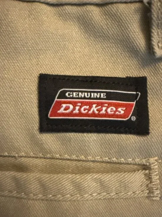 Dickies Mens 36 Loose‎ Fit Long Twill Work Skater Shorts Pocket Khaki Grunge - Picture 4 of 9